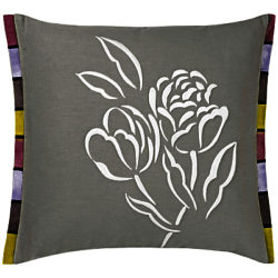 Designers Guild Pomander Embroidered Cushion, Dove